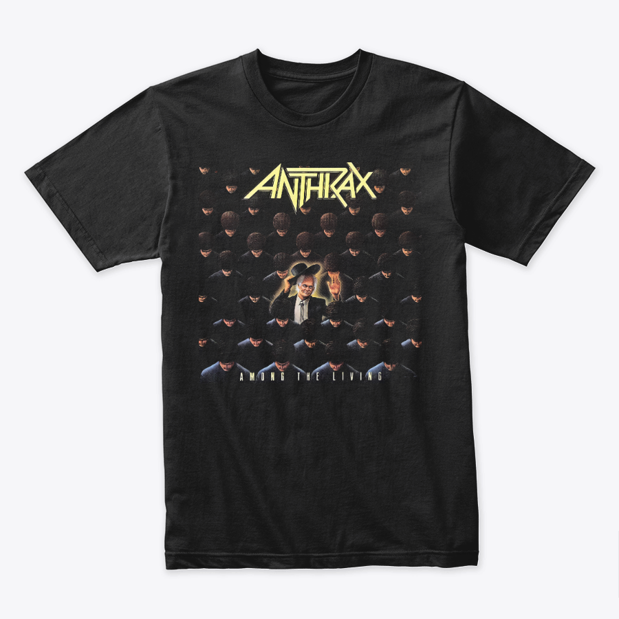 Camiseta Algodon Anthrax Amogon The Living