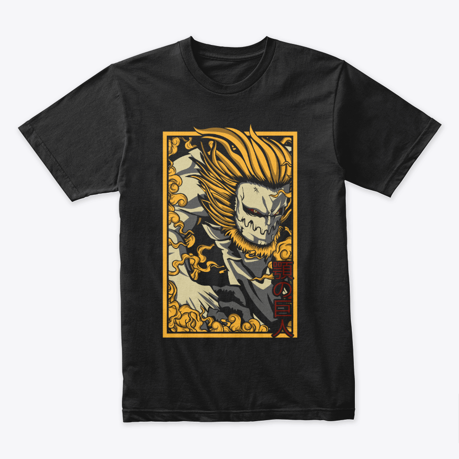 Camiseta Algodon Attack On Titan Mandíbula Poster