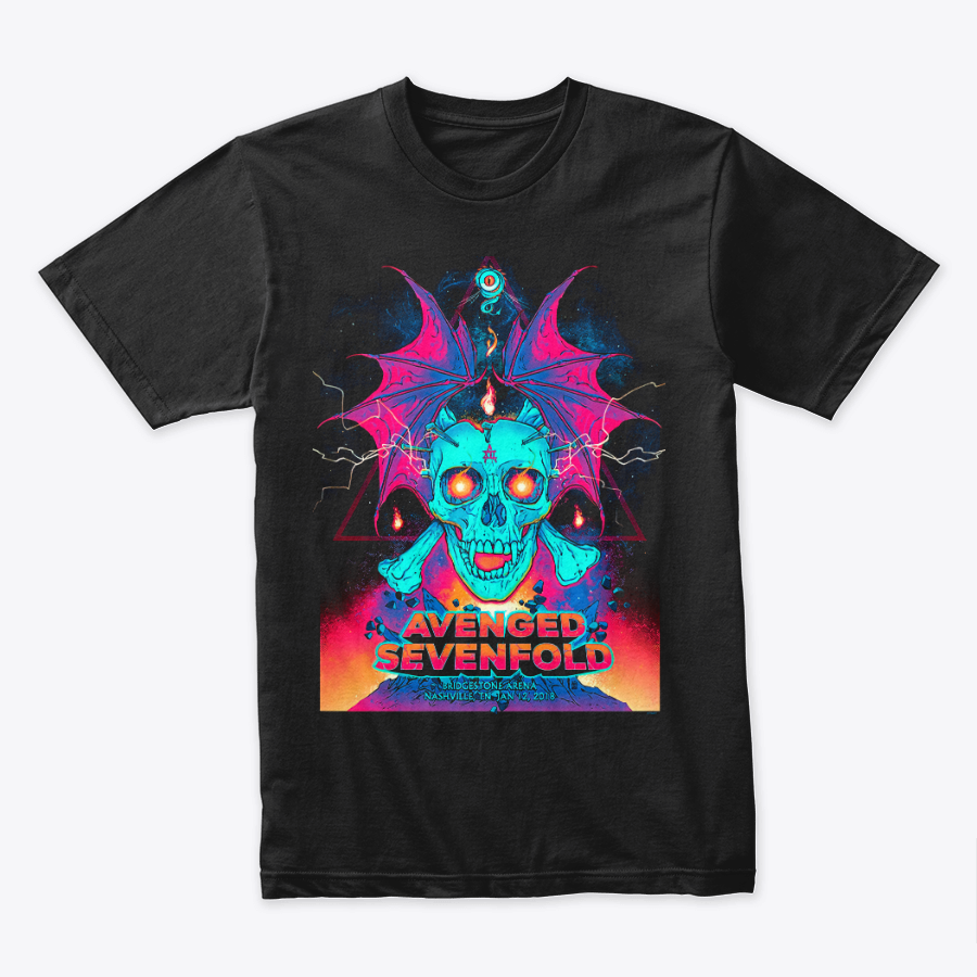 Camiseta Algodon Avenged Sevenfold Bridgestone Arena