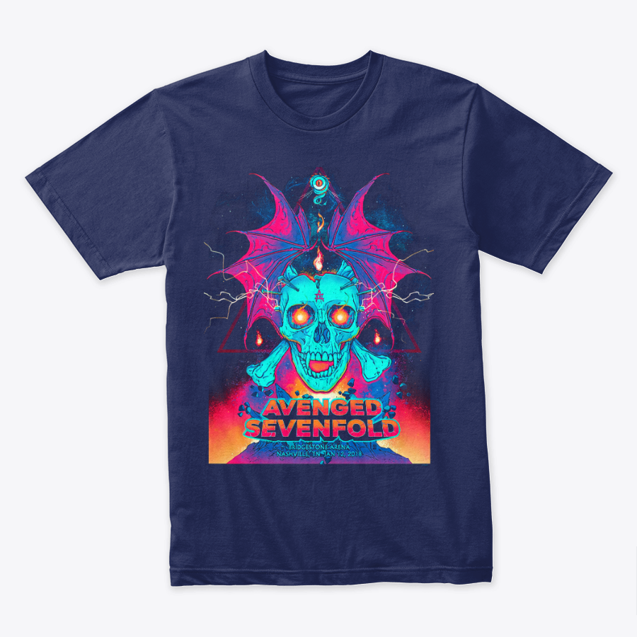 Camiseta Algodon Avenged Sevenfold Bridgestone Arena
