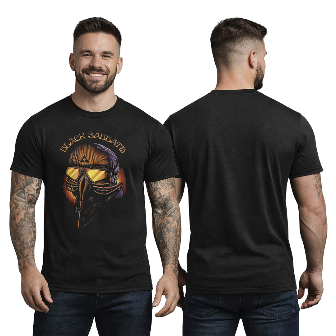 Camiseta Algodon Black Sabbath Style Art