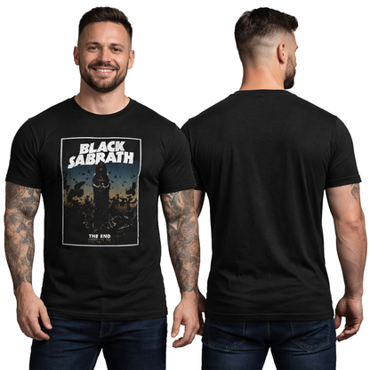 Camiseta Algodon Black Sabbath Poster The End 2016