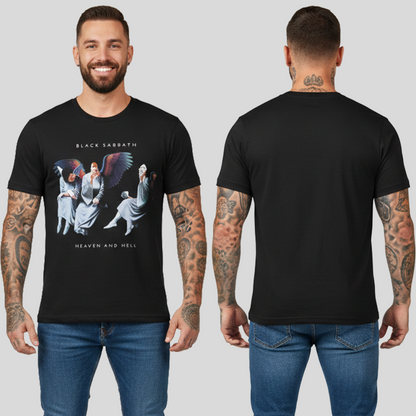 Camiseta Algodon Black Sabbath Heave And Hell