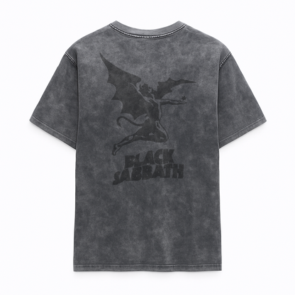 Camiseta Prelavada Algodon Black Sabbath Band
