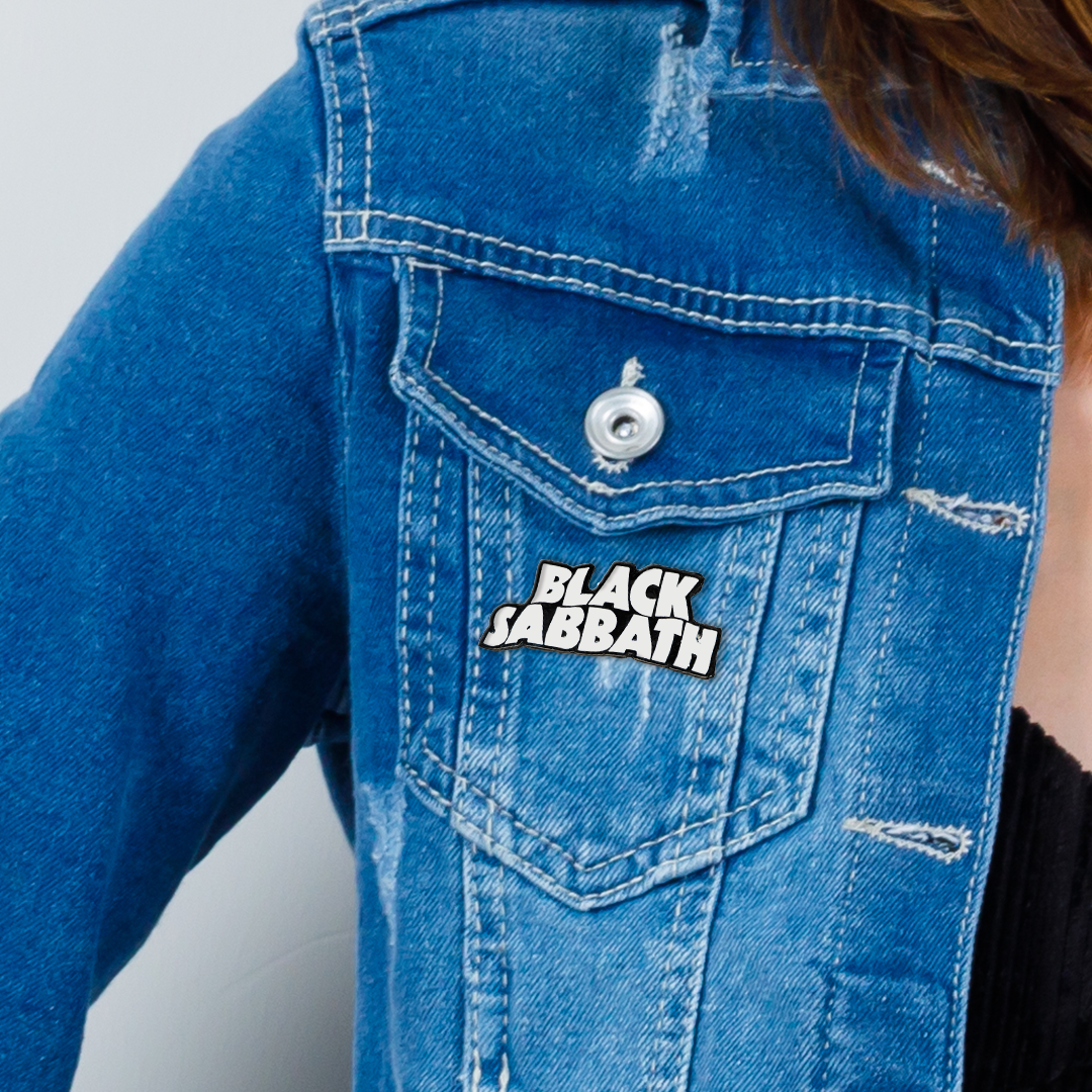 Pin Metálico Rock Black Sabbath