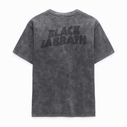 Camiseta Prelavada Algodon Black Sabbath Logo