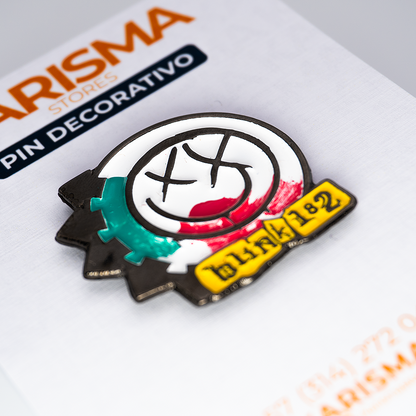 Pin Metálico Rock Blink 182