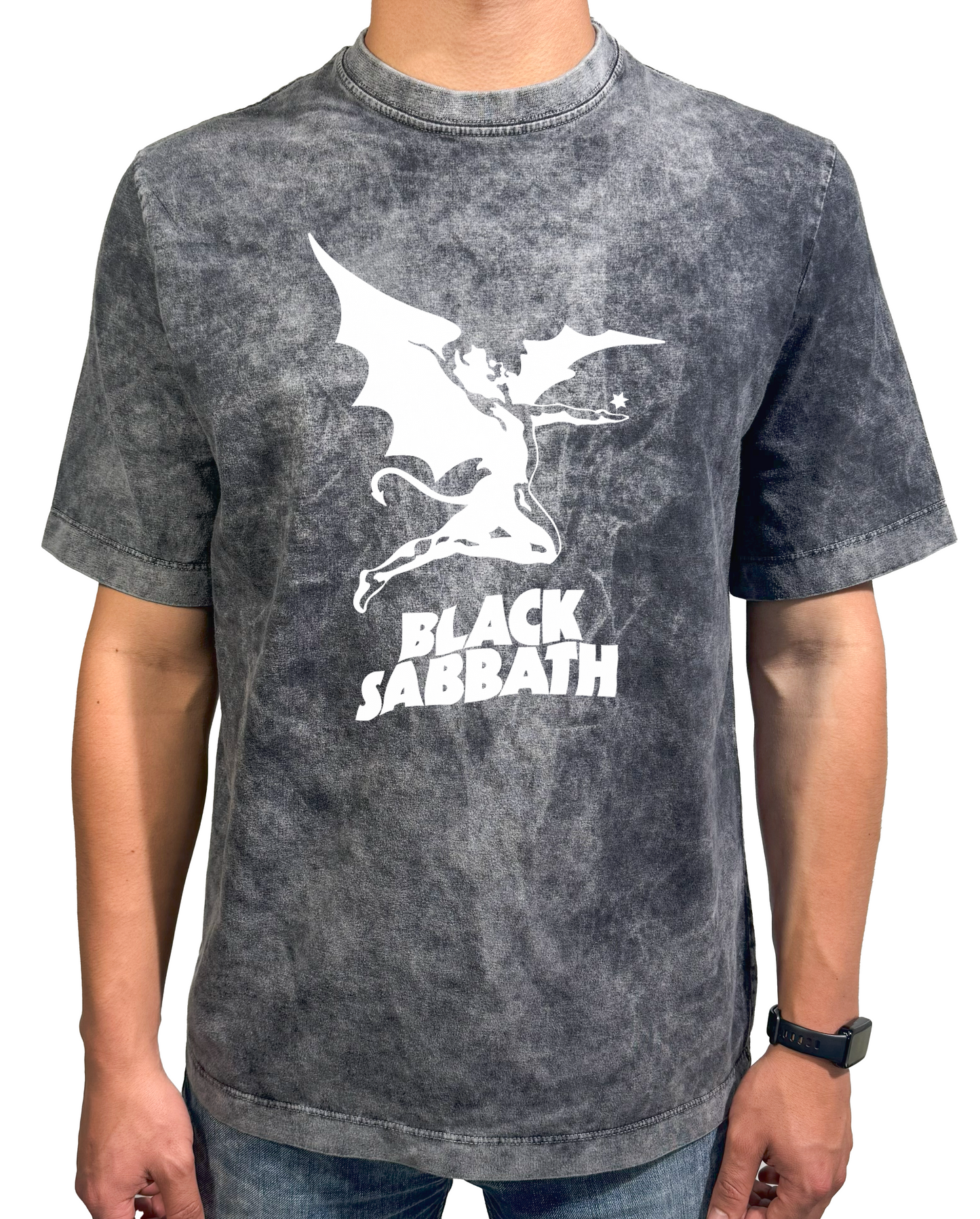 Camiseta Prelavada Algodon Black Sabbath Band
