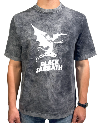 Camiseta Prelavada Algodon Black Sabbath Band