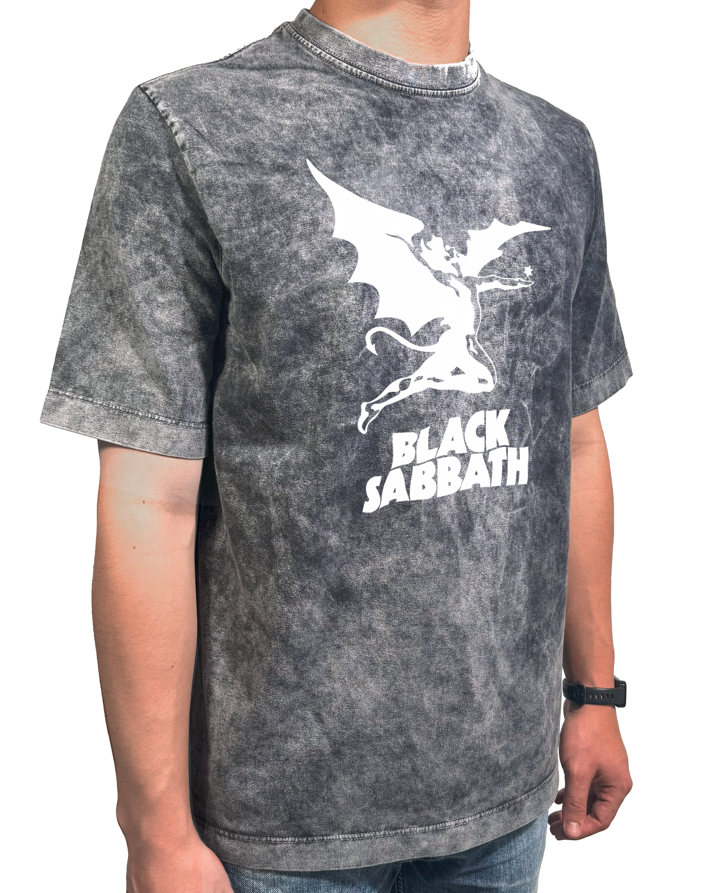 Camiseta Prelavada Algodon Black Sabbath Band