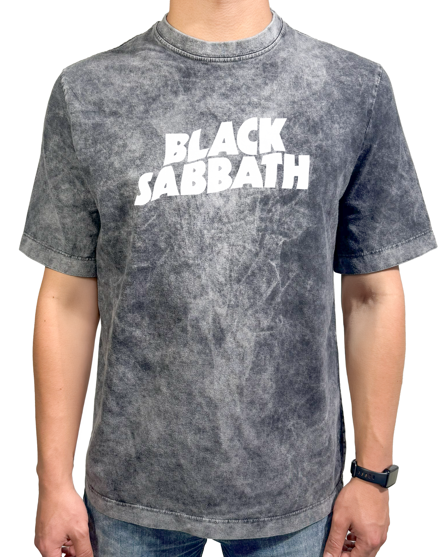Camiseta Prelavada Algodon Black Sabbath Logo