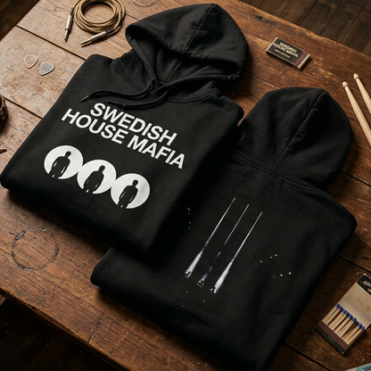 Buzo Capota Doble Estampado Swedish House Mafia