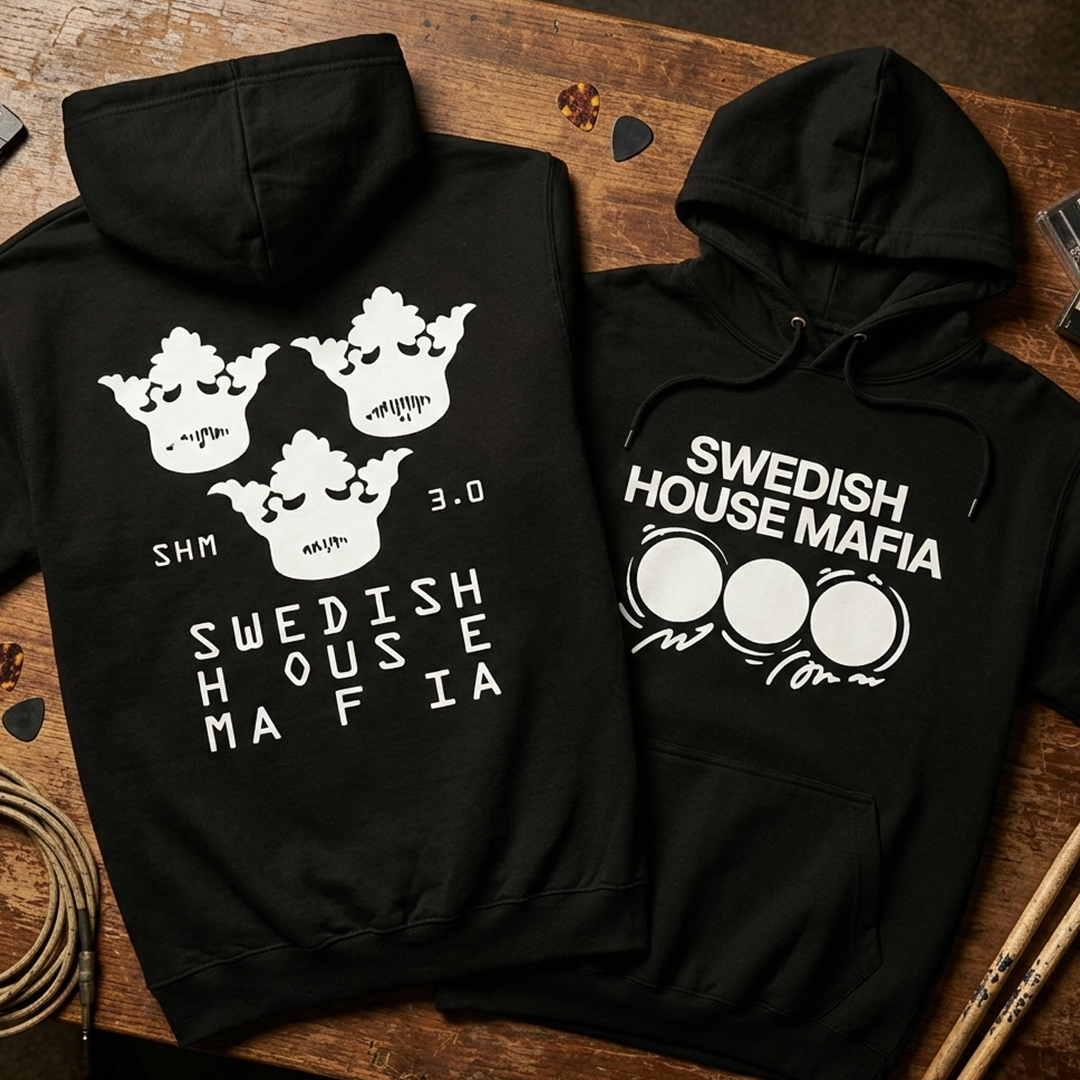 Buzo Capota Doble Estampado Swedish House Mafia Art 2