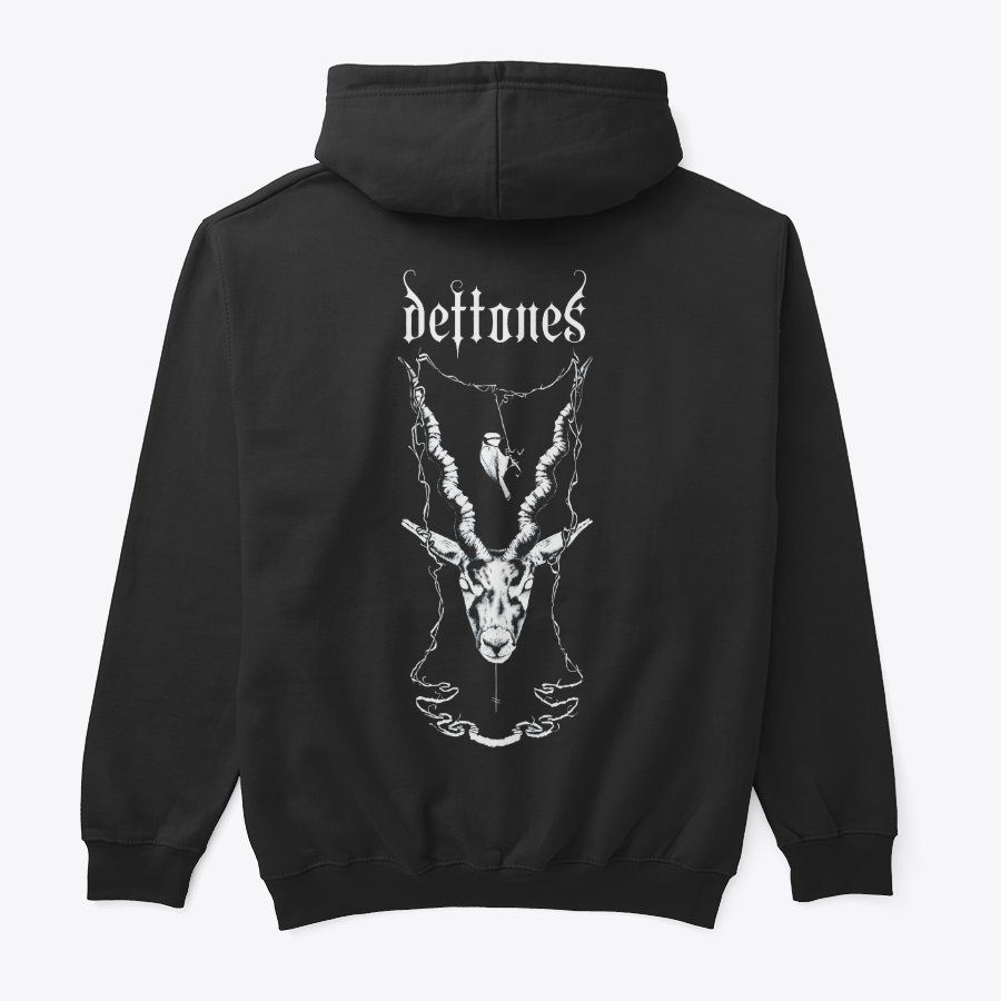 Buzo Capota Deftones Doble Estampado