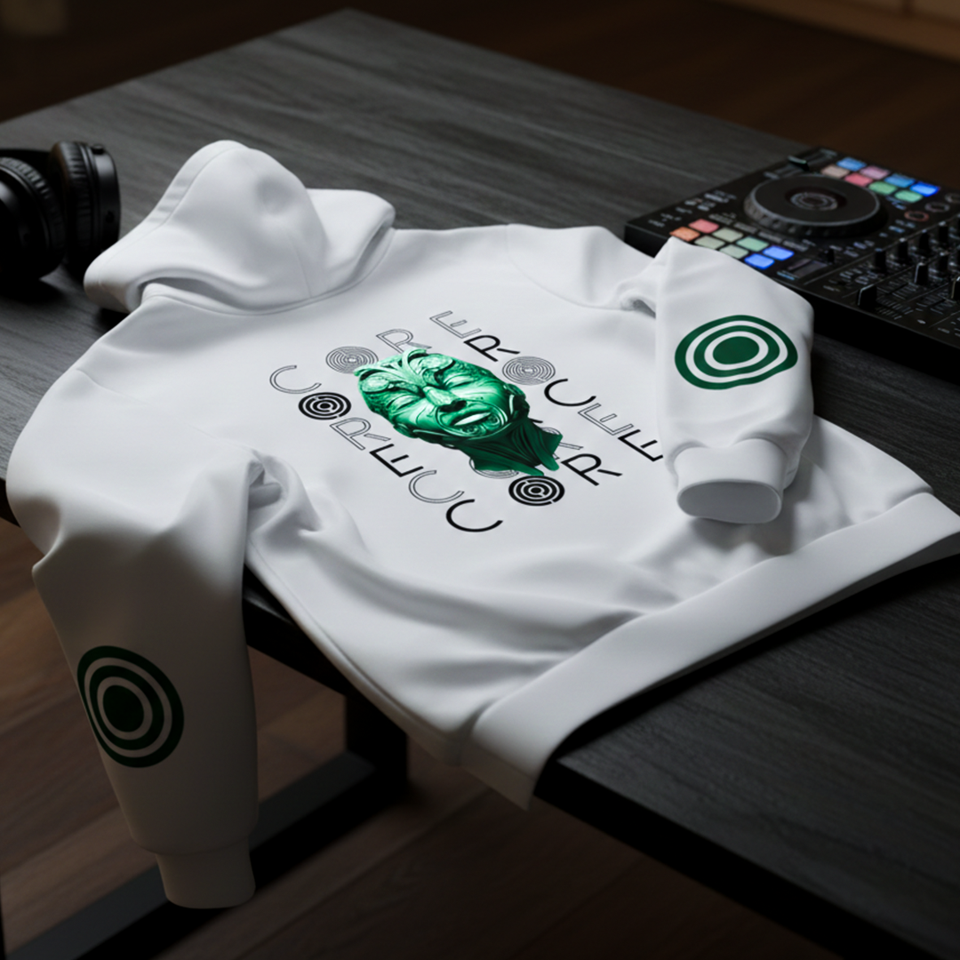 Buzo Capota Doble Estampado Core Face Art 1