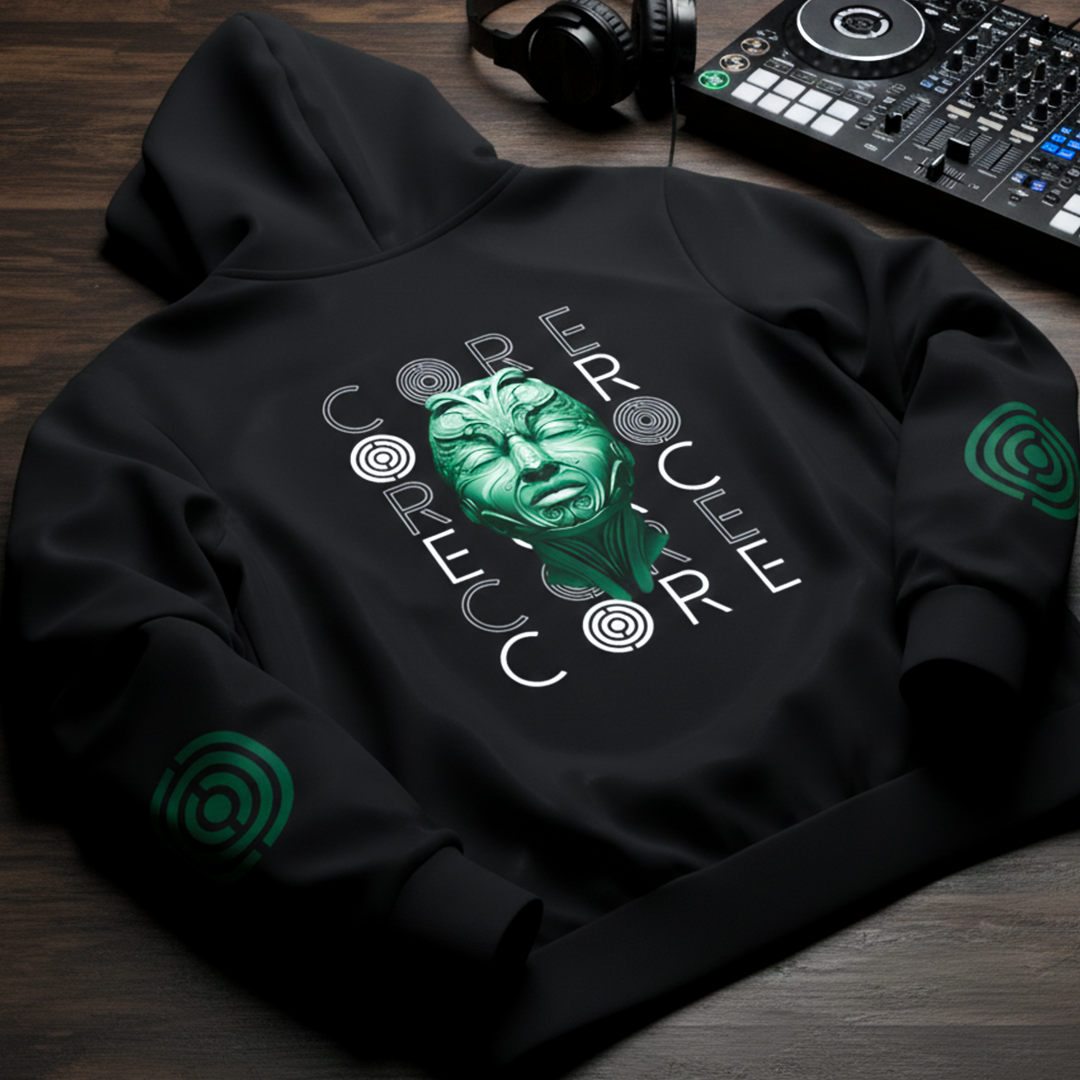 Buzo Capota Doble Estampado Core Face Art 1