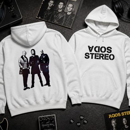 Buzo Capota Soda Stereo Black Chicos