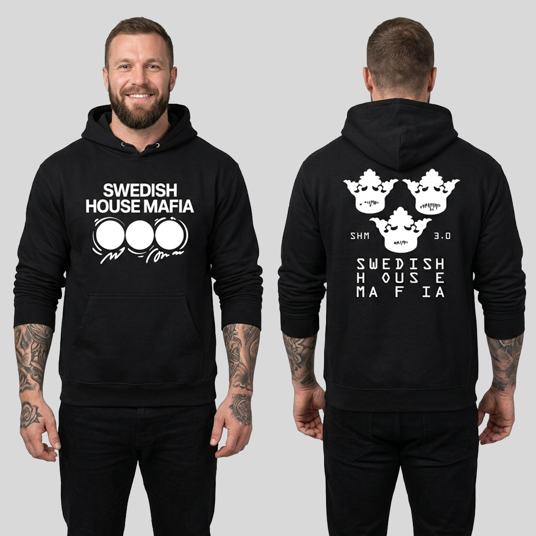 Buzo Capota Doble Estampado Swedish House Mafia Art 2