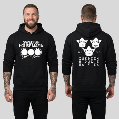 Buzo Capota Doble Estampado Swedish House Mafia Art 2