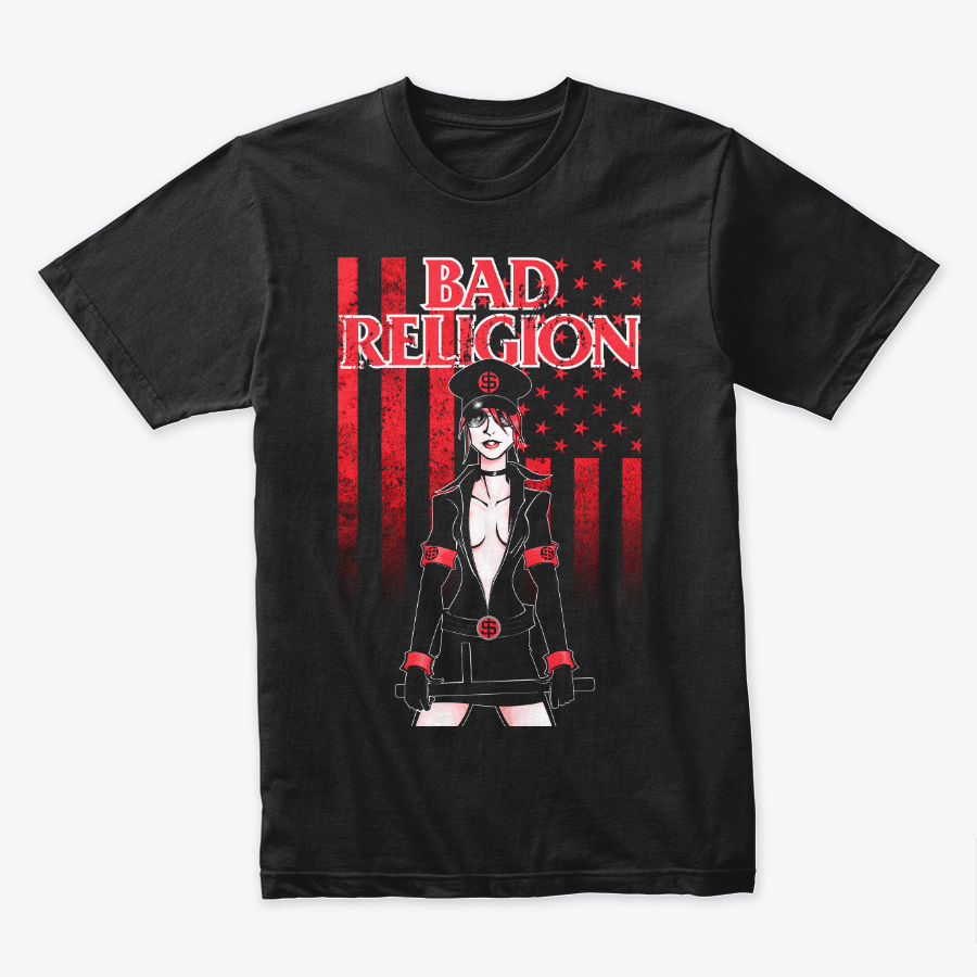 Camiseta Algodon Bad Religion Poster