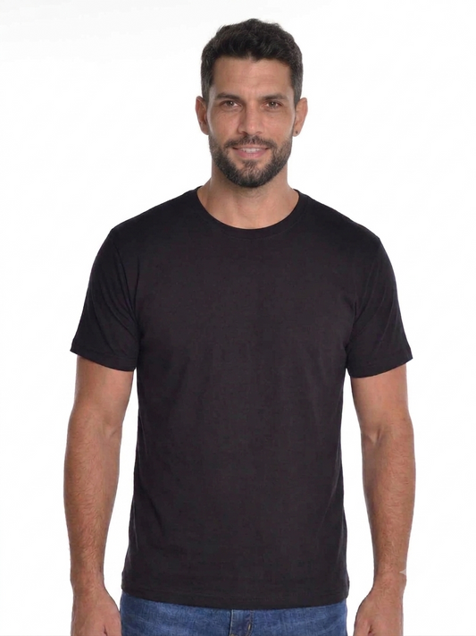 Bundle 3 Camisetas Básicas Negras - modelo