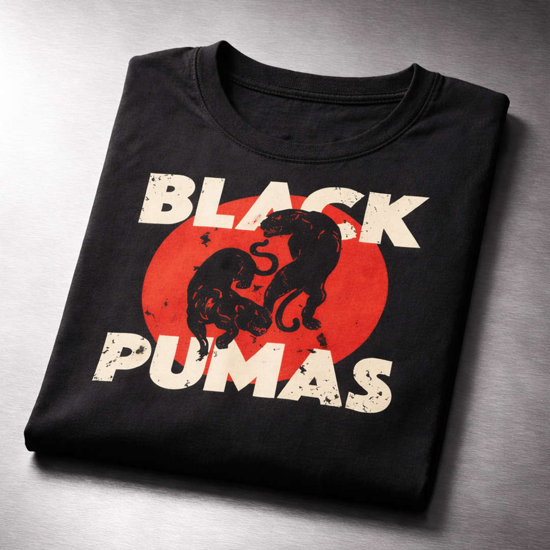 Camiseta de algodón Black Pumas