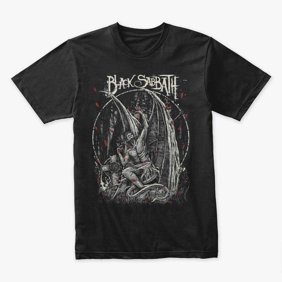 Camiseta Algodon Black Sabbath Demonio