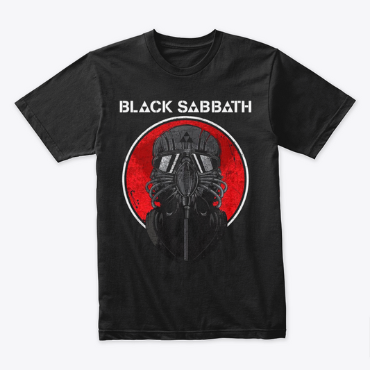Camiseta Algodon Black Sabbath Face Style Art