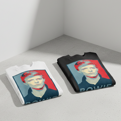 Camiseta Algodón David Bowie Por Art