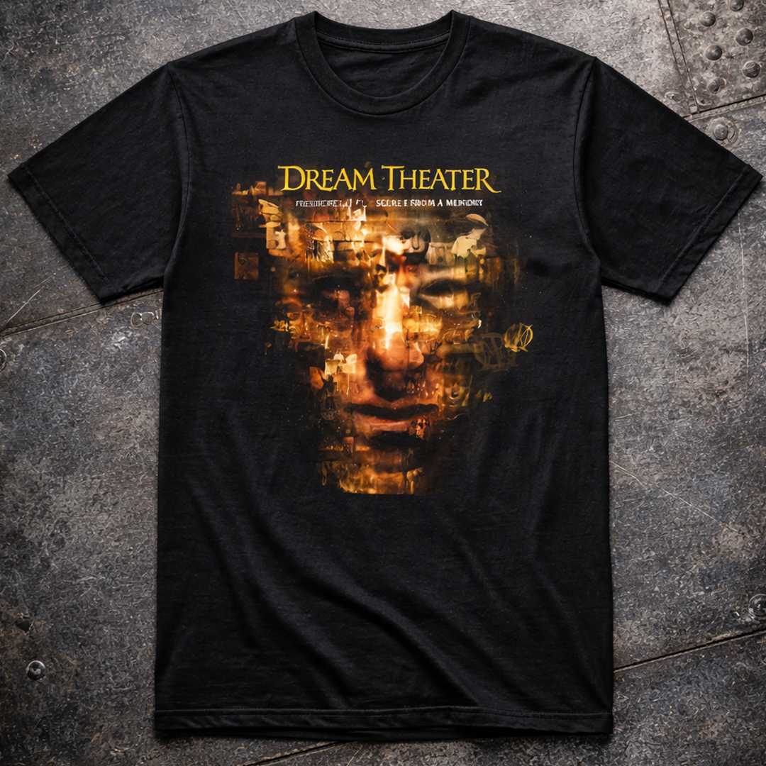 Camiseta Algodon Dream Theater Metropolis