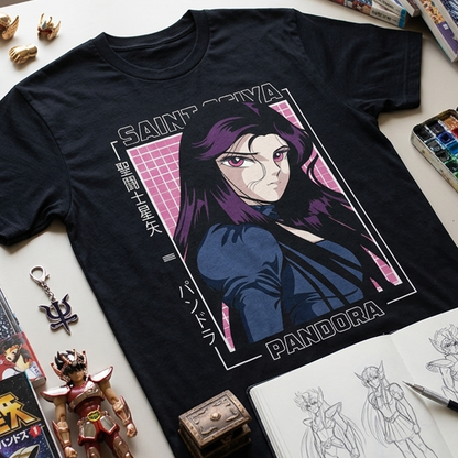 Camiseta Algodon Caballeros Del Zodiaco Pandora Poster