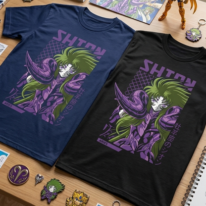 Camiseta Algodon Caballeros Del Zodiaco Shion Aries