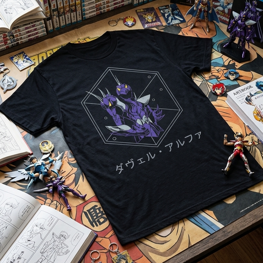 Camiseta Algodon Caballeros Del Zodiaco Armadura