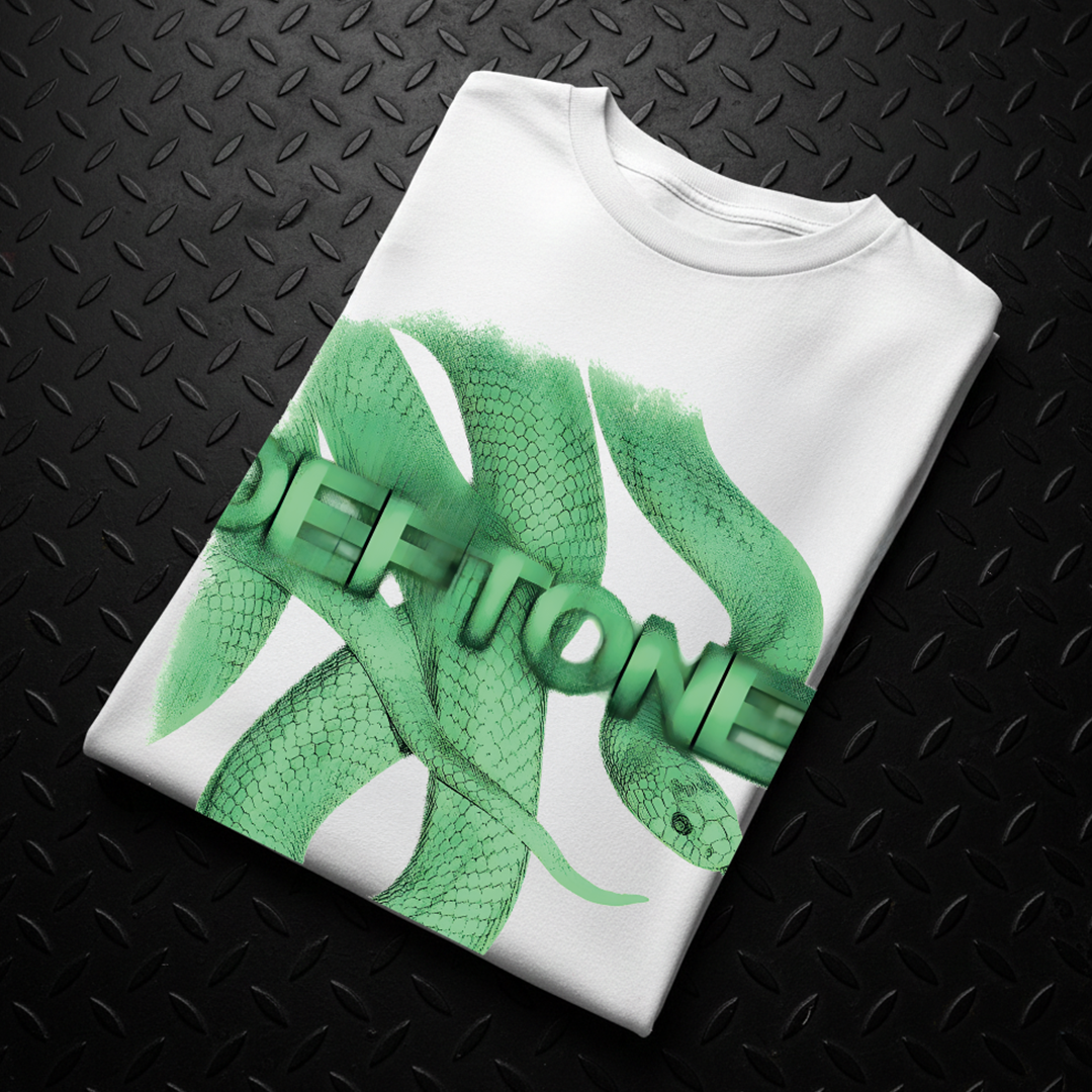 Camiseta Algodón Deftones Serpiente