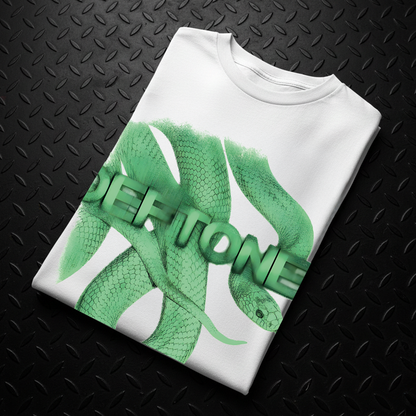 Camiseta Algodón Deftones Serpiente
