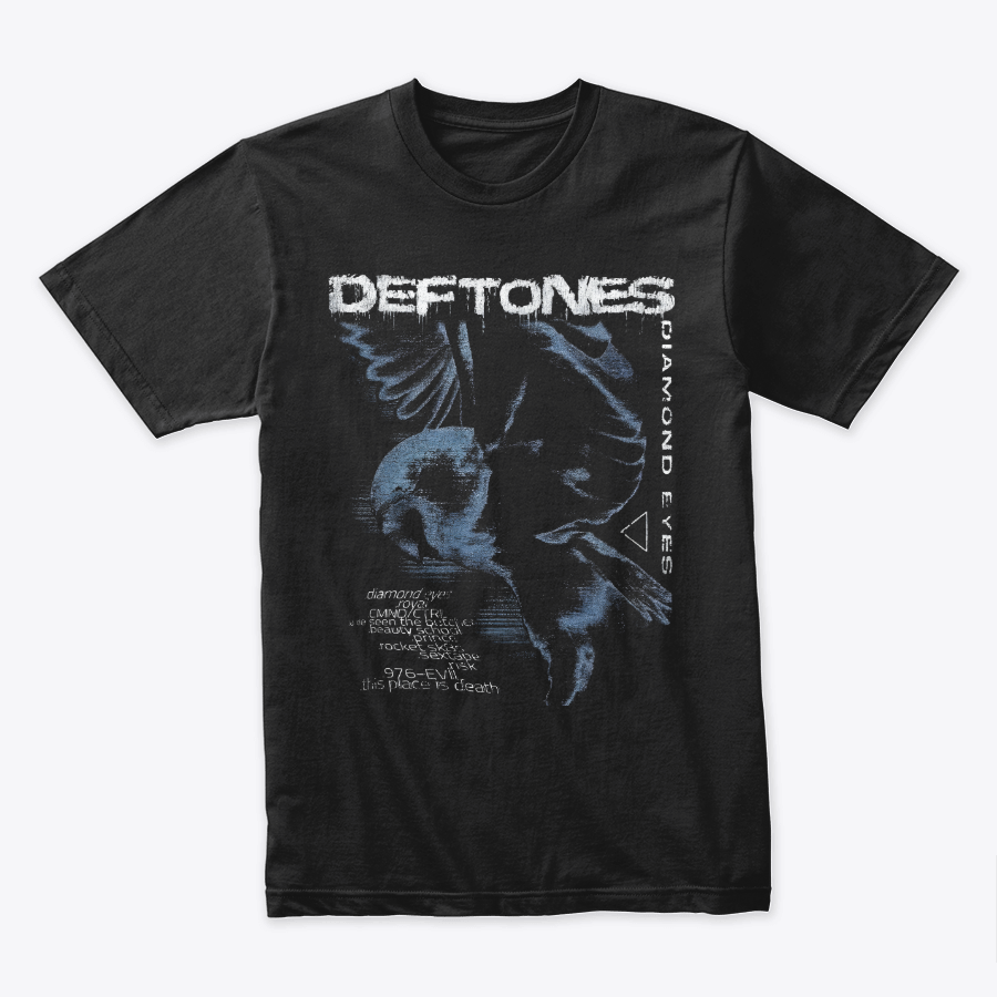 Camiseta Algodón Deftones Diamond Eyes