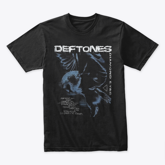 Camiseta Algodón Deftones Diamond Eyes