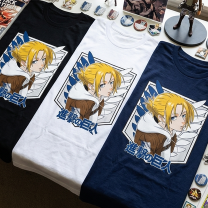Camiseta Algodon Annie Attack on Titan