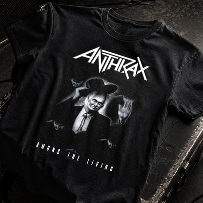 Camiseta Algodon Anthrax Among the living
