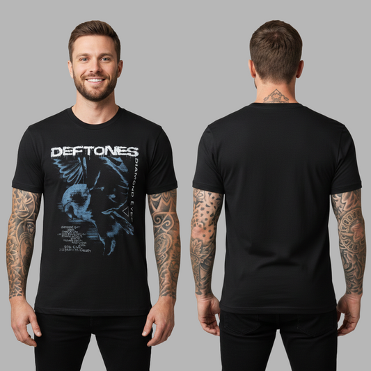 Camiseta Algodón Deftones Diamond Eyes