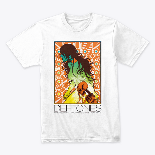 Camiseta Algodón Deftones Bayou Music Center