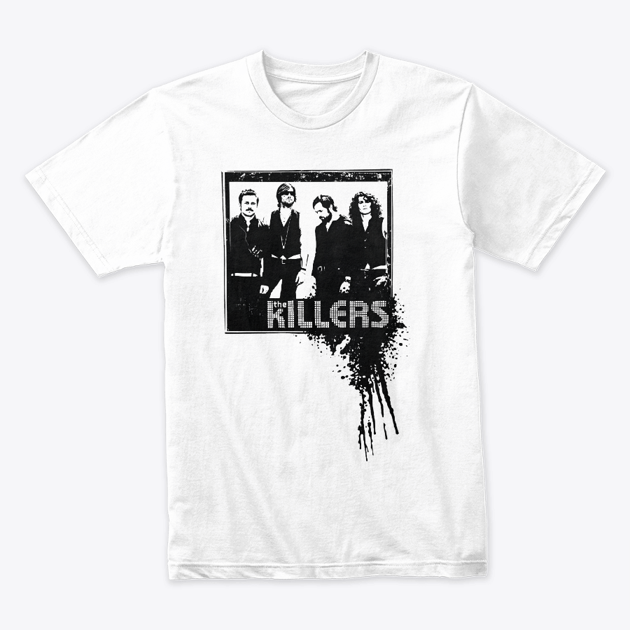 Camiseta Algodon The killers Band Poster