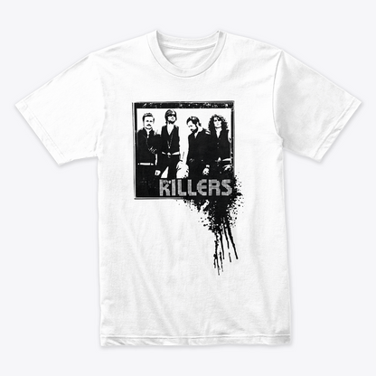 Camiseta Algodon The killers Band Poster