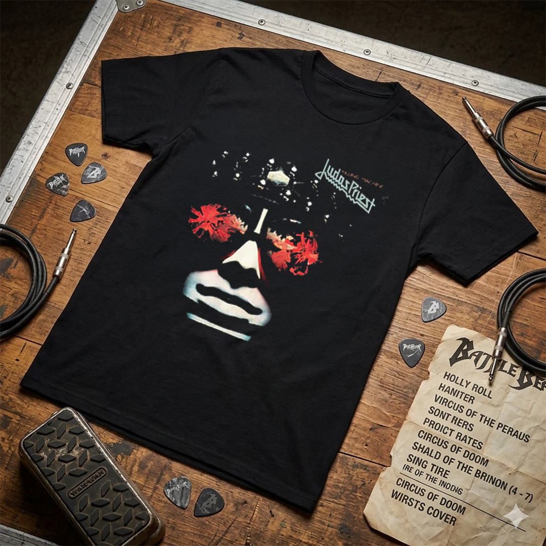 Camiseta Algodon Judas Priest Hell Bent