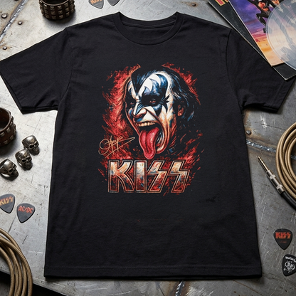Camiseta Algodon Kiss Face 3