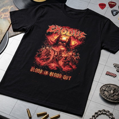 Camiseta Algodon Exodus Blood Is Blood