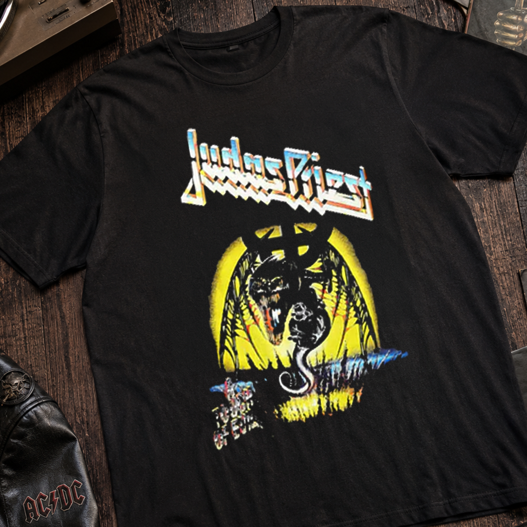 Camiseta Algodon Judas Priest Touch of Evil