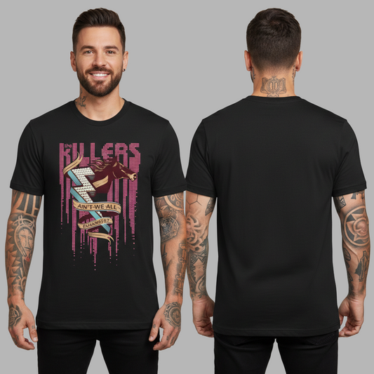 Camiseta Algodon The killers Ain't We All Runaways