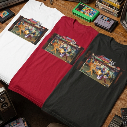 Camiseta en Algodón The king Of Fighter KYO vs Iori ARCADE