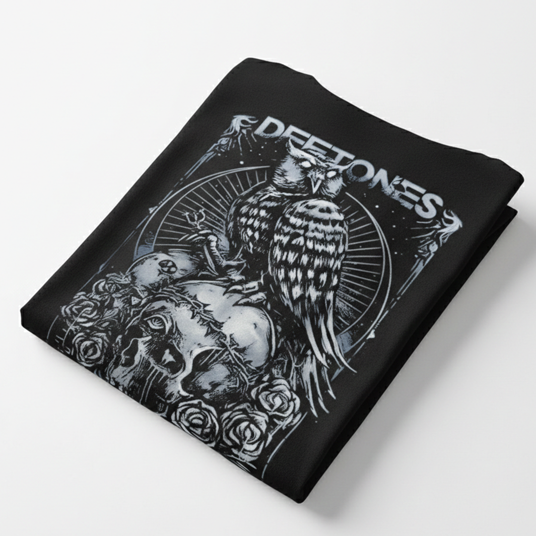 Camiseta Algodón Deftones Poster